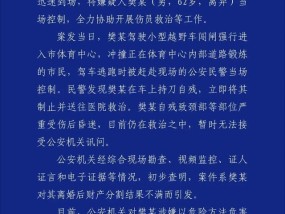 广东珠海再通报体育中心撞人事件：致35人死亡、43人受伤